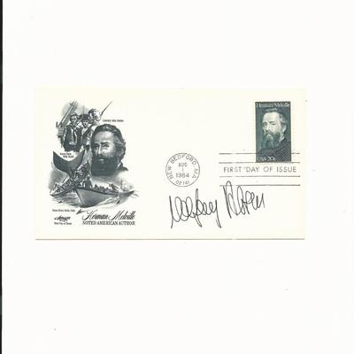Wolfgang Peterson signed Herman Melville 1984 first day cover