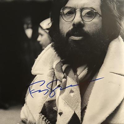 Francis Ford Coppola signed photo