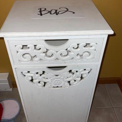 BA2- White Drawered Bathroom Unit
