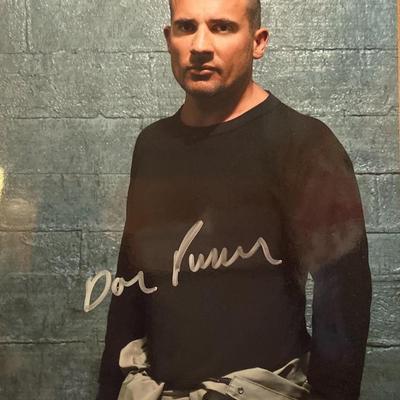 Prison Break Dominic Purcell signed photo