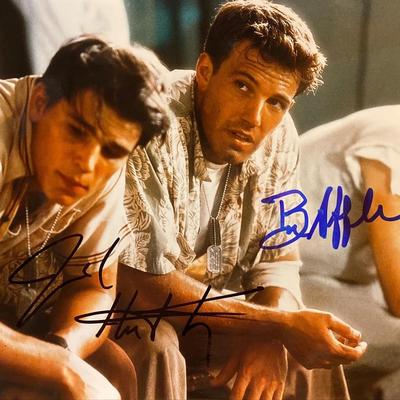 Pearl Harbor Ben Affleck and Josh Hartnett signed movie photo