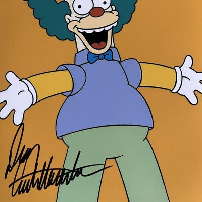 The Simpsons Krusty the Clown Dan Castellaneta signed photo