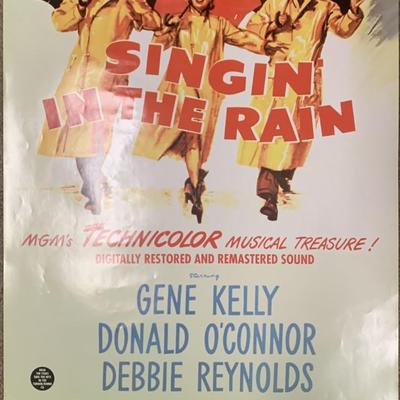 Singin' In The Rain Re-Issue poster