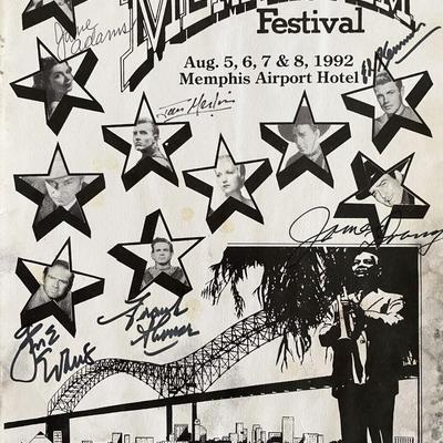 Memphis Film Festival signed program