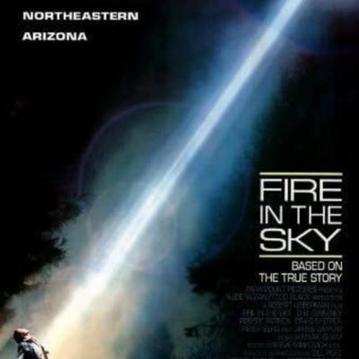 Fire in the Sky 1993 original teaser movie poster