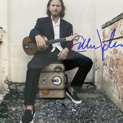 Pearl Jam Eddie Vedder signed photo