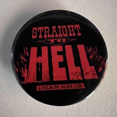 Straight to Hell pin
