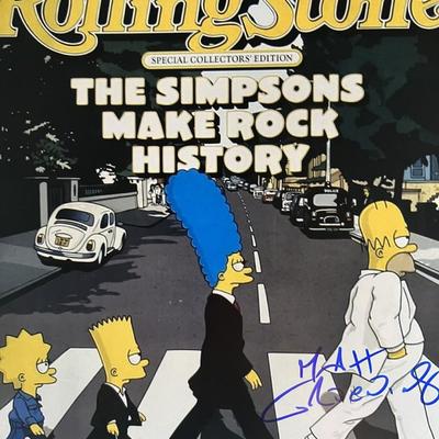 Matt Groening signed photo