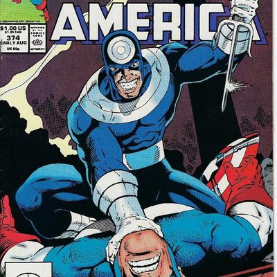 Captain America Marvel Comic Book #374