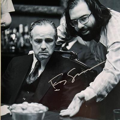The Godfather Francis Ford Coppola signed photo
