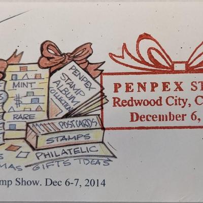 PENPEX Stamp Show Signed First Day Cover