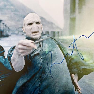 Harry Potter Ralph Fiennes Signed photo