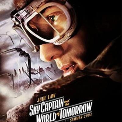 Sky Captain and the World of Tomorrow Jude Law 2004 original teaser movie poster  