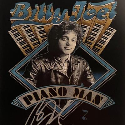 Billy Joel signed photo