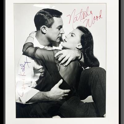 Natalie Wood, Gene Kelly signed movie photo. GFA Authenticated
