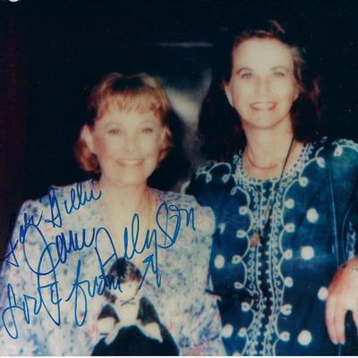 June Allyson signed photo