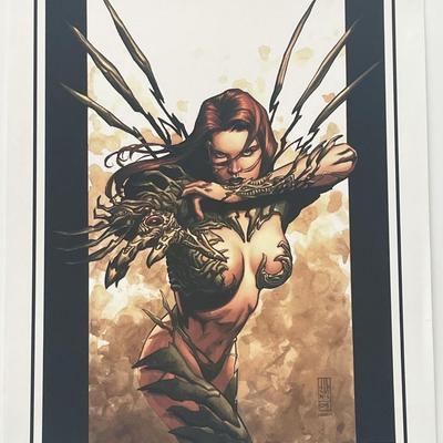 Witchblade Comic Poster by J.G. Jones 