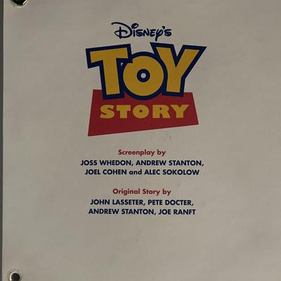 Toy Story Movie script