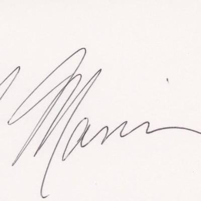 Lee Marvin signature cut