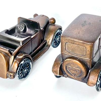 Copper and Metal Miniatures Assortment - Cars and More