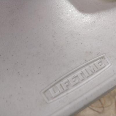Lifetime Folding Table- 29" x 6'- No Contents