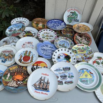 Decorative Souvenir Plate Lot