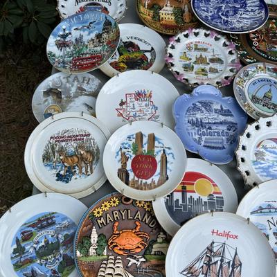 Decorative Souvenir Plate Lot