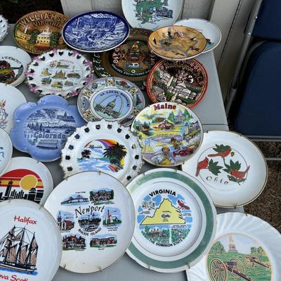 Decorative Souvenir Plate Lot