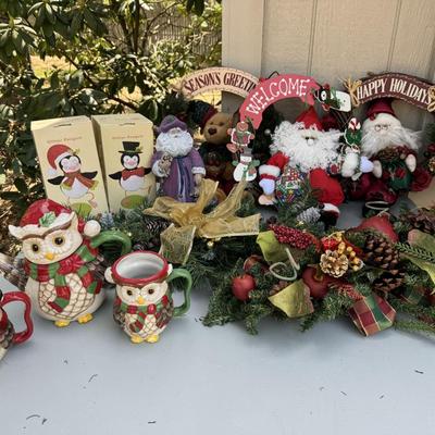 Holiday Decor Lot 6