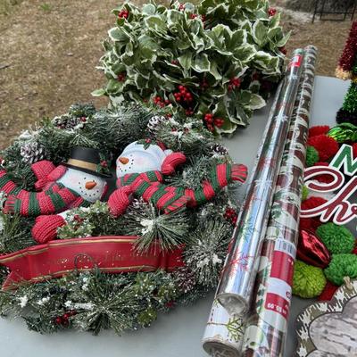 Holiday Wrapping Paper Misc Lot
