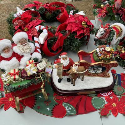 Holiday Decor Lot 9