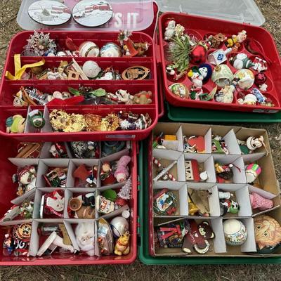 Ornaments Lot (Trays included)