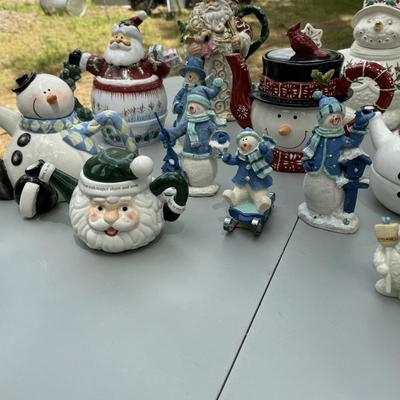 Holiday Tea Pot Lot