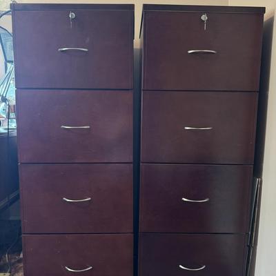 Pair of Filing Cabinets w/ Keys (second floor)