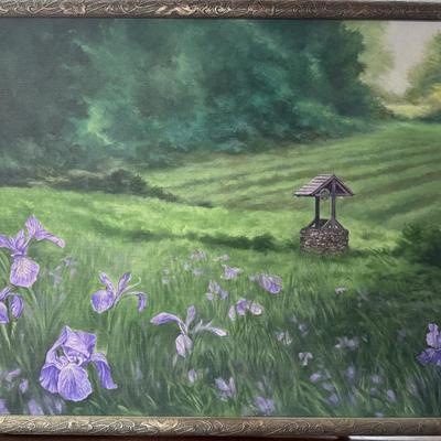 Large Canvas Framed Art- Plank 2