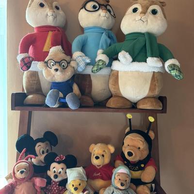Disney Chipmunks Stuffy Lot