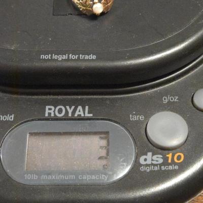10k Gold & Pearl Black Hills Ring