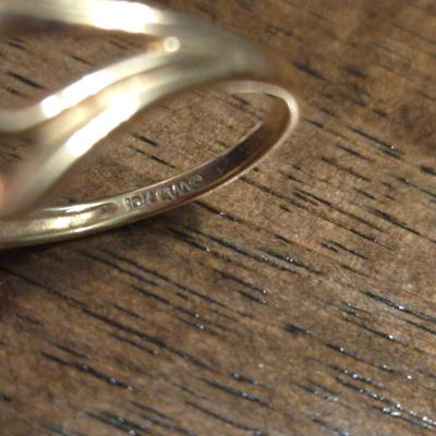 10k Gold and Ruby Ring