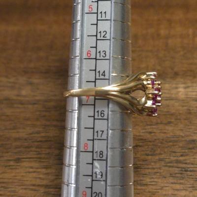 10k Gold and Ruby Ring