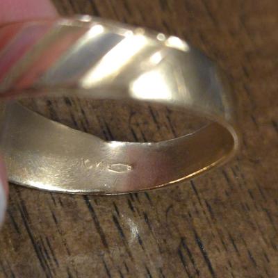 10k Gold Men's Ring