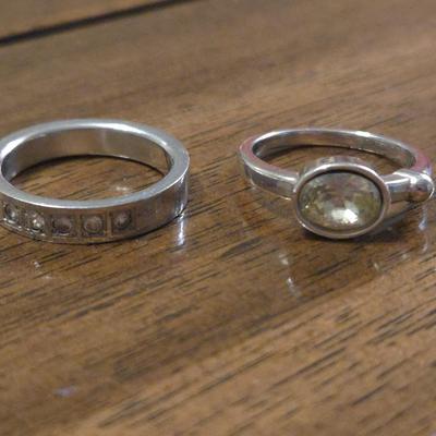 (2) Fashion Rings