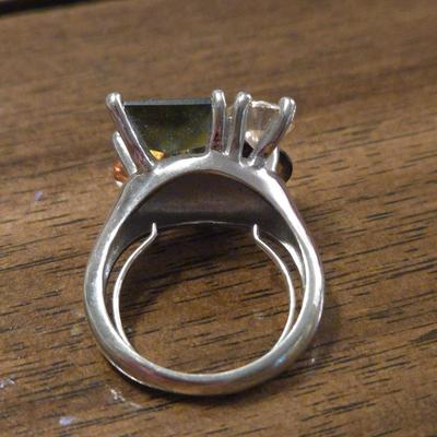 Multi Gemstone Ring