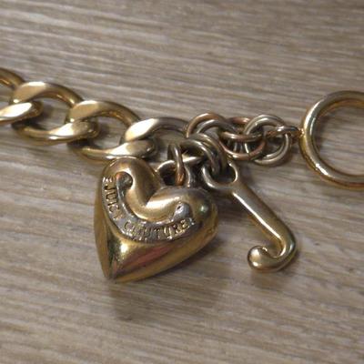 Juicy Couture Heart Charm Bracelet