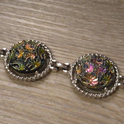 Multicolored Metal Bracelet