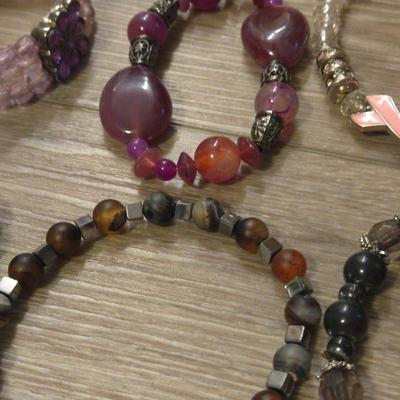 Stretchable Beaded Bracelets