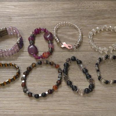Stretchable Beaded Bracelets