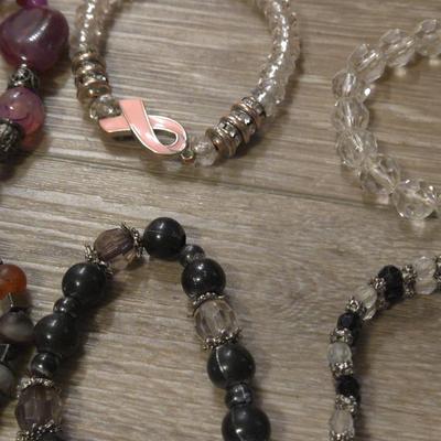 Stretchable Beaded Bracelets