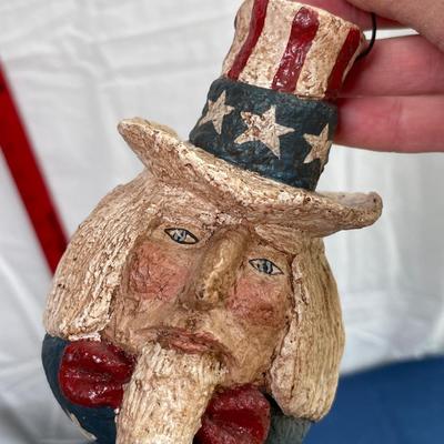 Uncle Sam hat & ornament