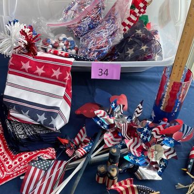 Big lot Independance Day / Patriotic decor