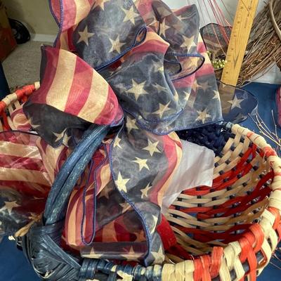 Lot of Flags & Wreaths